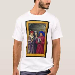 Camiseta Santos Cosmas e Damian por Jean Bourdichon