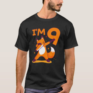 Camiseta Santuário de 9 anos Dabbing Fox 9º aniversário