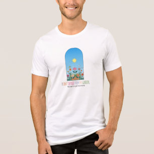 Camiseta Santuário do Jardim - Um Retreto Pacífico