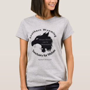 Camiseta Santuário do Sul de Wyoming para lobisomens