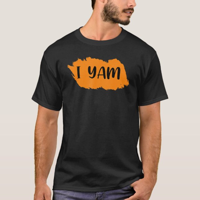 Camiseta São as minhas batatas doces que eu também. (Frente)