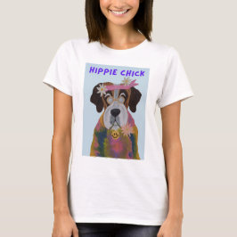 Camiseta São Bernado Hippie Garota