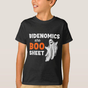 Camiseta São Boo Sheet Fantasma Divertido Halloween Polític