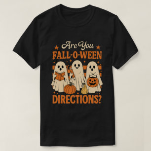 Camiseta São Direções de Outono? ” Divertido Outono