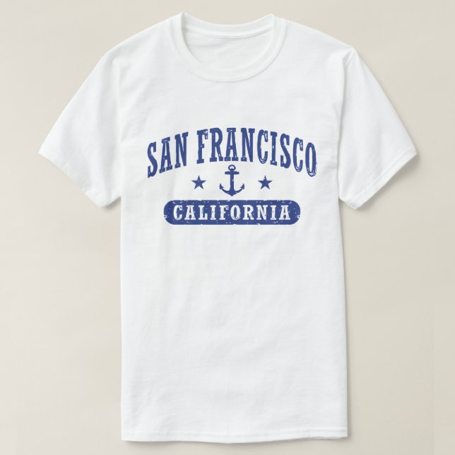 Camiseta São Francisco Califórnia (Frente do Design)