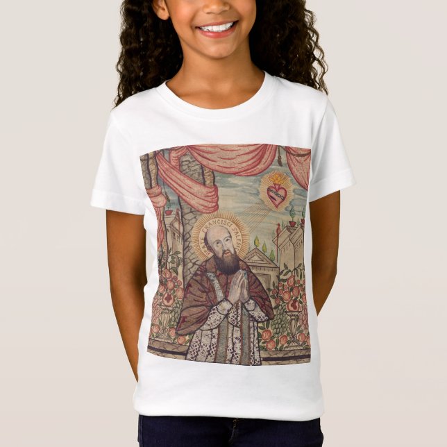 Camiseta São Francisco de Sales Bispo de Genebra (Frente)