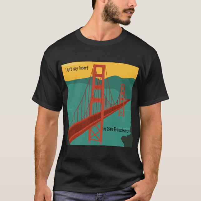 Camiseta São Francisco - Ponte da Porta do Ouro/ personaliz (Frente)