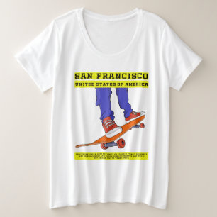 Camiseta São Francisco, Skate dos EUA