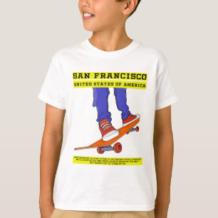 Camiseta São Francisco, Skate dos EUA