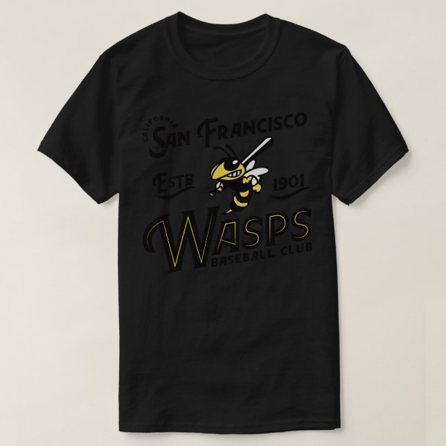 Camiseta São Francisco Wasps (Frente do Design)