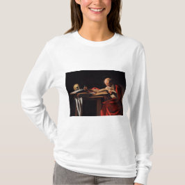 Camiseta São Jerônimo Escrevendo (por Caravaggio)