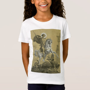 Camiseta São Jorge – Arte Premium "Sunburst Gold"