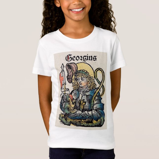 Camiseta São Jorge da Crônica de Nuremberg (Frente)