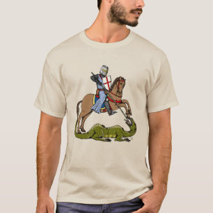 Camiseta São Jorge e o Dragão do Século XIII