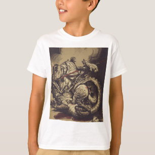 Camiseta São Jorge e o Dragão Grande Mártir