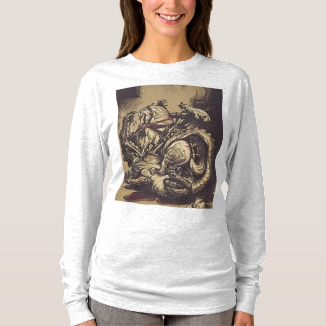 Camiseta São Jorge e o Dragão Grande Mártir (Frente)