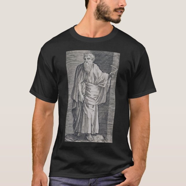 Camiseta São Mateus o Evangelista - Reprodução de Arte Fina (Frente)