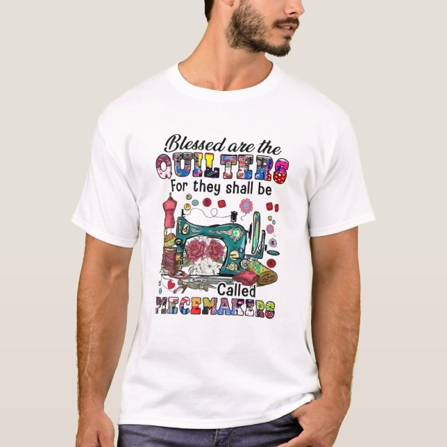 Camiseta são os quilters para (Frente)
