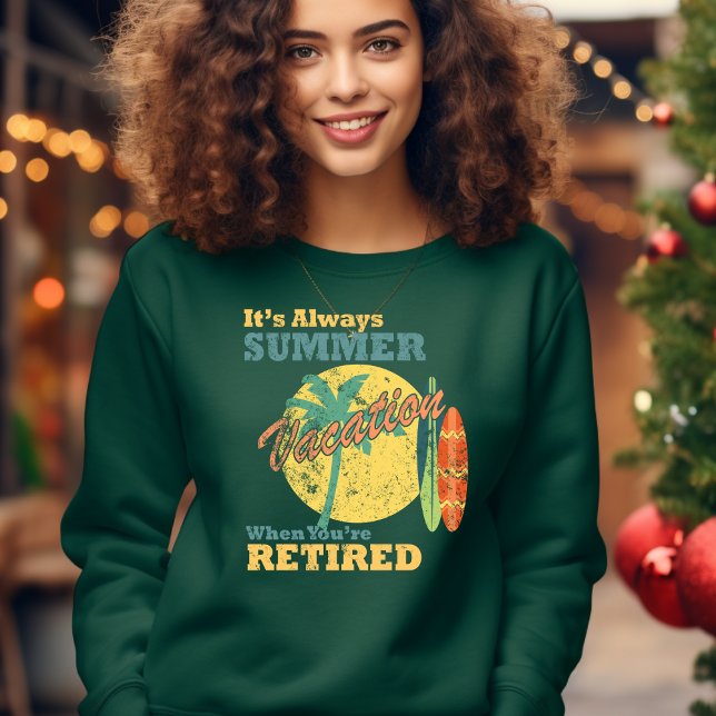 Camiseta São sempre férias de verão (Criador carregado)