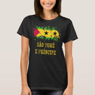 Camiseta São Tomé e Príncipe e São Tomé e Príncipe