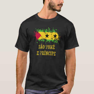 Camiseta São Tomé e Príncipe e São Tomé e Príncipe