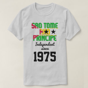 Camiseta São Tomé e Príncipe Independência de Bandeiras