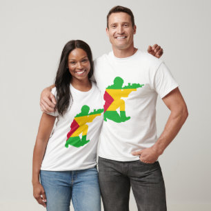 Camiseta São Tomé E Príncipe Seal