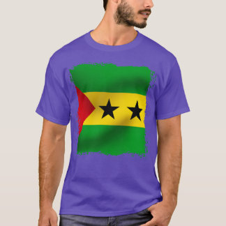Camiseta São Tomé e trabalho de arte principal