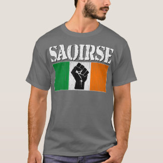 Camiseta SAOIRSE Freedom for Ireland Vintage angustiada