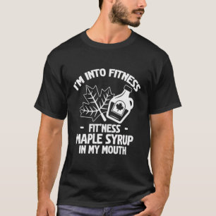 Camiseta Sap Maple Tapping Ajustado'Ness Maple Xarope No Me