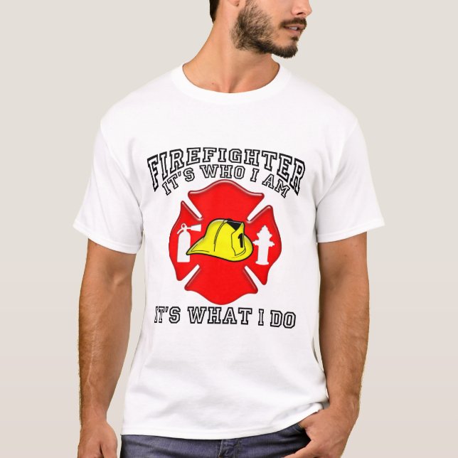 Camiseta Sapador-bombeiro que eu sou (Frente)