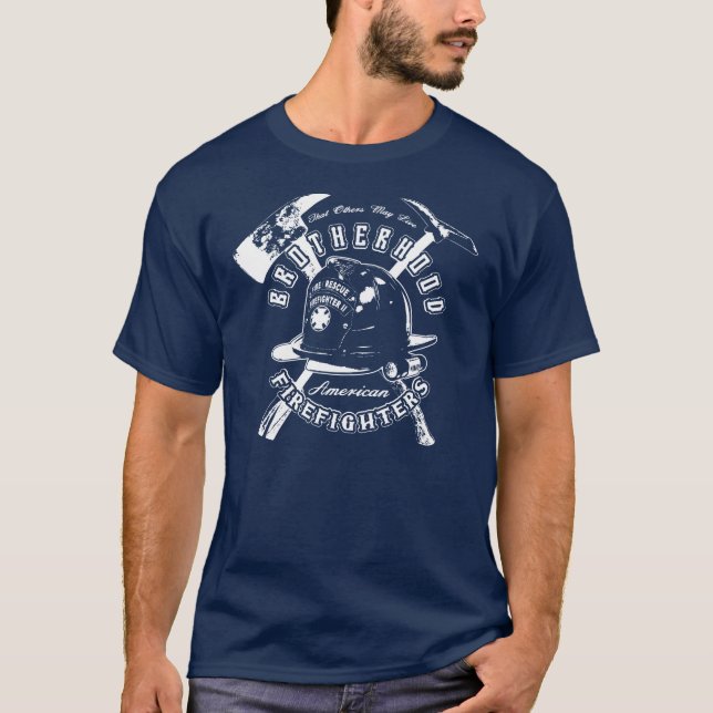 Camiseta Sapadores-bombeiros da fraternidade (Frente)