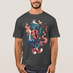 Camiseta Sapatênis Candy de Skunk Comendo Pirulito Doce 137