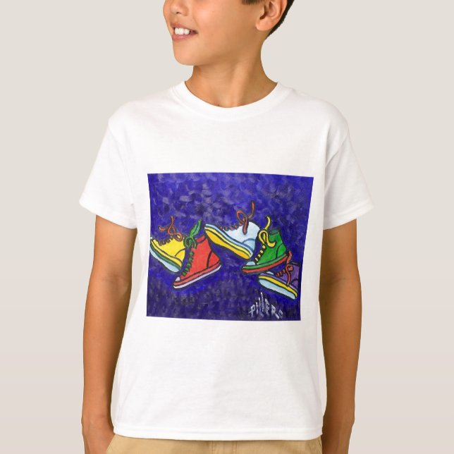 Camiseta Sapatilhas (Frente)
