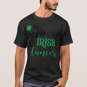Camiseta Sapatilhas Feis Irish Dance para Meninas Irlandesa