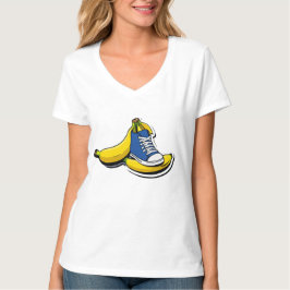 Camiseta Sapato com bananas