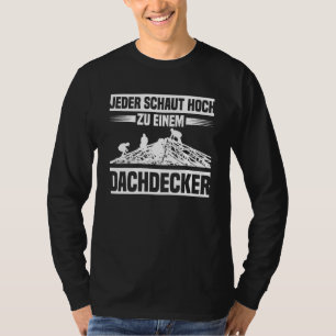 Camiseta Sapatos de Operário de Telhado Masculino Artesão