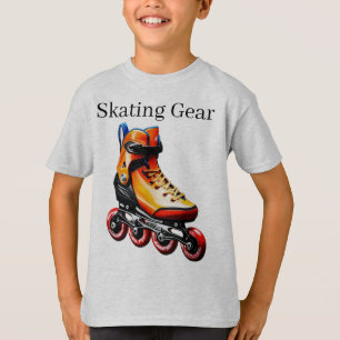 Camiseta Sapatos de Patins em Linha – Desempenho para Todas
