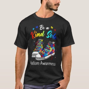 Camiseta Sapatos de quebra-cabeça de conscientização sobre