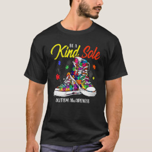 Camiseta Sapatos de quebra-cabeça de conscientização sobre 