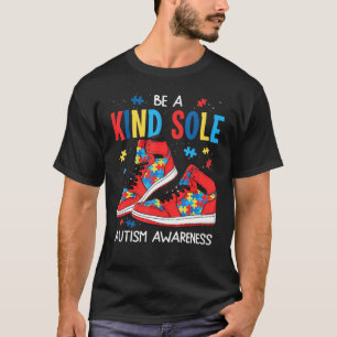 Camiseta Sapatos de quebra-cabeça de conscientização sobre