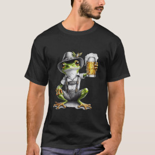 Camiseta Sapo alemão Oktoberfest Lederhose Engrassada Beer