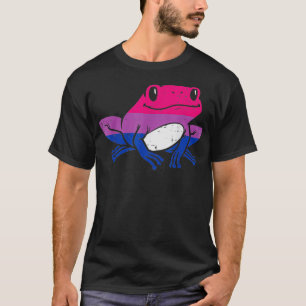 Camiseta Sapo Ally Bi, Bandeira Bissexual LGBTQ Animal