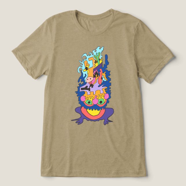 Camiseta Sapo Ambicioso (Design frontal)