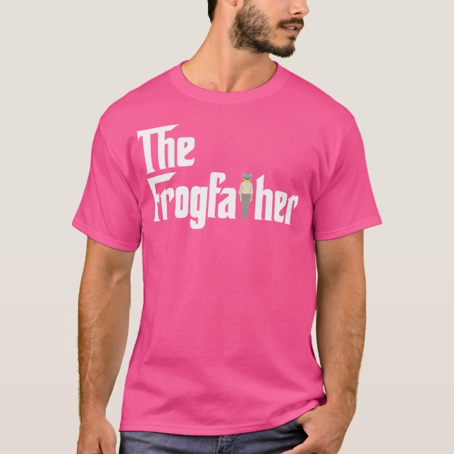Camiseta Sapo Anfíbio Sobre O Frogdad (Frente)