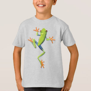 Camiseta Sapo anfíbio-verde