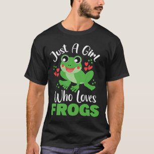 Camiseta Sapo, apenas uma garota que ama Sapos, , Sapo
