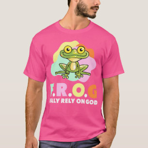 Camiseta Sapo Apostado Em Deus Sapo Verde