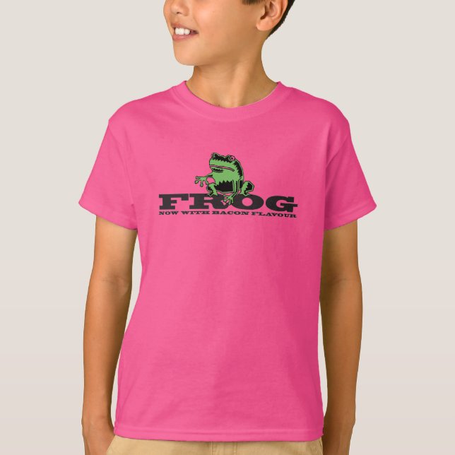 Camiseta Sapo Aromatizado Bacon (Frente)