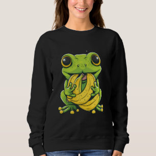 Camiseta Sapo Banana Fruta Motif Sapo Lover Animal A